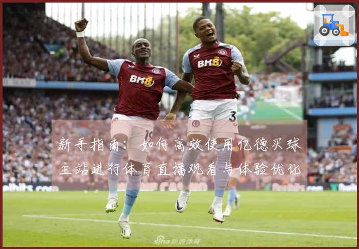 新手指南：如何高效使用亿德买球主站进行体育直播观看与体验优化