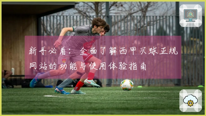 新手必看：全面了解西甲买球正规网站的功能与使用体验指南
